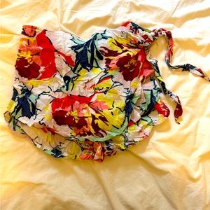 Abercrombie Floral Mini Skort